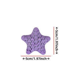 ของเล่นเด็กปลาดาวยิ้ม 3 มิติ พิมพ์ลาย FUSEJOY3D ขายส่ง ข้อต่อขยับได้ ปลาดาวแสนสนุก คลายเครียด - Product Image 6