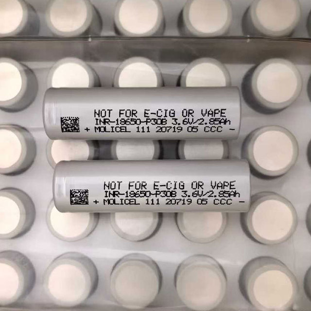 Molicel Grade-A Quality 3.7V 3C 10C 18650 2600mAh 2800mAh 3000mAh 3500mAh Li-ion Battery P26A P28A P30B M35A Lithium Ion Battery