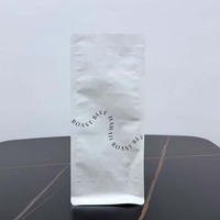 Sacs d'emballage personnalisables pour grains de café, sacs en plastique, conception gratuite, sacs verticaux, scellage quatre côtés, scellage huit côtés