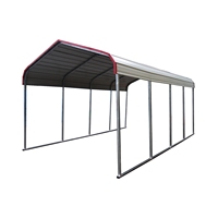 Abri de jardin moderne en acier pour atelier extérieur
