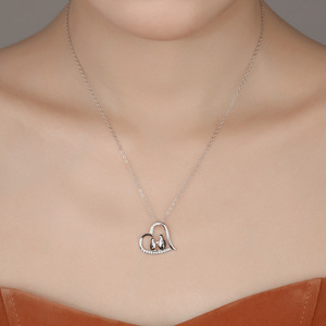 家族のジュエリーのための925スターリングシルバーリトルペンギンとマザーギフト - Product Image 4
