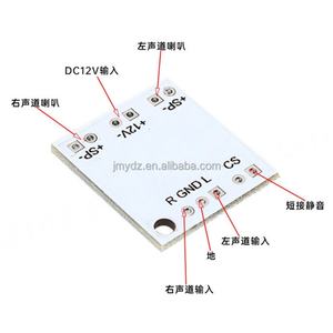 บอร์ดเพาเวอร์แอมป์ 2 * 18W ดิจิตอล คลาส D/คลาส AB เครื่องขยายเสียง NS4110B แรงดันไฟฟ้า 6-14V - Product Image 3