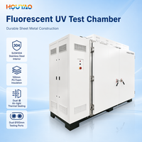 Chambre d'essai UV de vieillissement fluorescent à haute précision avec écran tactile PLC et contrôle de l'irradiation UVA/UVB pour préconditionnement UV des panneaux solaires