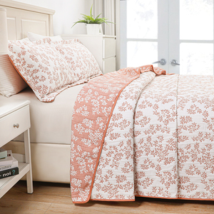 <span class=keywords><strong>Set</strong></span> Sprei Jacquard Katun  Sprei Bolak-Balik untuk Semua Musim, <span class=keywords><strong>Set</strong></span> Selimut Dua Sisi - Product Image 1