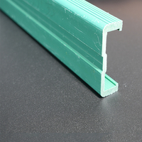 Profilé en plastique ABS PVC à prix réduit d'usine OEM écologique, durable, design moderne pour la cuisine, les supermarchés et l'utilisation personnalisable