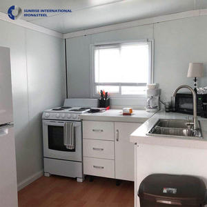 Maison de cabine de conteneur extensible pour hôtels et centres de villégiature en acier et panneau sandwich pour le <span class=keywords><strong>jardin</strong></span> - Product Image 3