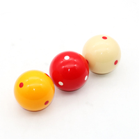 Ensemble de billes de billard professionnelles en résine de 61,5 mm, 3 pièces, à vendre