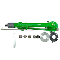 Titans 360 ° Gear Drive Auto Rotation Pluie Pistolet Arroseur Métal pour Fermes Africaines Jardin Pelouse Ferme Agriculture Irrigation