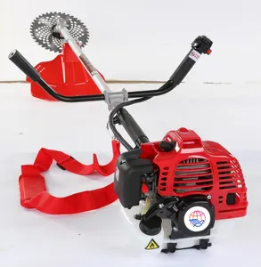 52cc Anti-Vibratie Grasmachine 2-takt Benzinemotor Schoudertype Bosmaaier