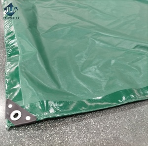 Bâche en vinyle 30x30 mètres 10 oz, bâche en polyester enduit de vinyle, bâche en PVC noire durable - Product Image 3