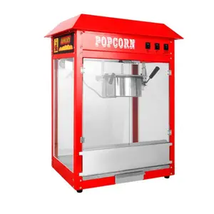 Mini máquina de venda de milho profissional, fabricante comercial de caramel pop