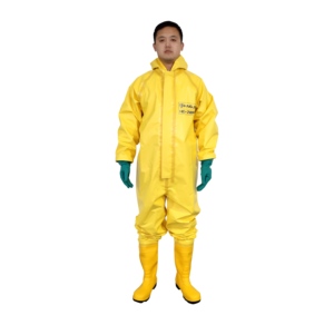 Combinaison Chimique Semi-fermée Haigu HG-2WP Niveau A Protection Jet-tight Anti-chimique & Imperméable - Product Image 1