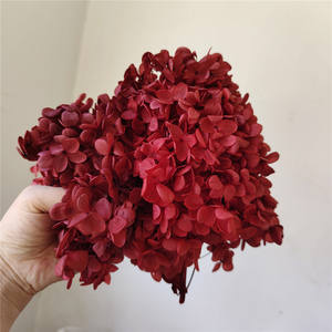Preserved Hydrangea Flowers Hydrangea Tree Tower-shaped Medium Leaves Yunnan Christmas Bouquet DIY Materials Box Packaging - Product Image 6