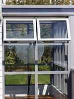 Auvent vertical moderne en aluminium pour fenêtre, résistant à la corrosion, ventilation sécurisée contre la pluie, Bahamas Climate