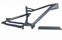 Nouveau design vélo électrique Full carbon 29ER cadre de vélo vtt suspension complète cadre de vélo FS e-bike