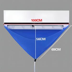 2023 Neu Eingetroffene Blaue Wasserdichte Reinigungsabdeckung / Reinigungstasche für Klimaanlagen-Reinigungswerkzeuge - Product Image 5