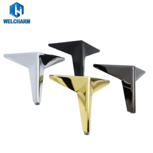 Moderne Tisch Eisen Beine Fabrik Schwarz Golden Chrom Acryl Möbel Zubehör Sofa Füße Beine Sofa Metall Bein