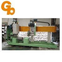 Machine de profilage de pierre de marbre de granit avec le moteur et l'équipement de coupe et de polissage de PLC