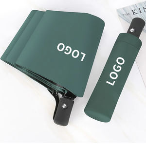 Groothandel Op Maat Logo Promotionele Zakelijke Souvenirgeschenken Item Automatische UV-Bescherming <span class=keywords><strong>3</strong></span> Opvouwbare Paraplu - Product Image 2