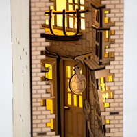 Vente flash Jouet éducatif DIY & Cadeau d'anniversaire Kit de puzzle en bois pour appui-livres