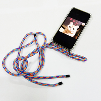 Anti-vol personnalisé OEM ODM lanière de téléphone portable étui de téléphone portable avec collier pour iphone 14 13 12 SE 2020 X XS XR 6 7 8 Plus