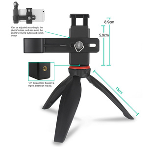 Cho <span class=keywords><strong>DJI</strong></span> OSMO Túi cầm tay điện thoại chủ Bracket tripod núi máy ảnh Gimbal ổn định đứng cho <span class=keywords><strong>DJI</strong></span> OSMO Pocket Tripod đứng - Product Image 4