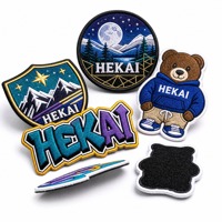 Patchs brodés personnalisés 3D à coudre ou thermocollants pour vêtements, badges brodés, lettres, logos brodés pour vêtements et chapeaux