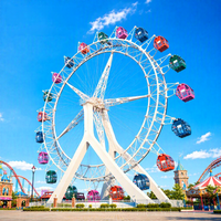 Grande Roue Commerciale de 30 m pour Fêtes Foraines avec Conception Électrique – Grande Roue de 30 Mètres en Vente pour Attraction