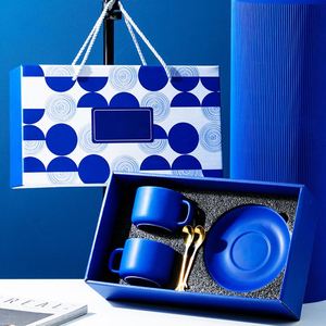 Juego de Taza y Platillo de Porcelana Personalizados con Cuchara Dorada, Diseño Personalizado, Pedido al por Mayor, Personalización de Bolsos, Venta al por Mayor - Product Image 3
