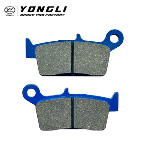 全新前刹车片 YONGLI F017 半金属型 FF 摩擦系数 适用于 NSR 50 和川崎 <span class=keywords><strong>KLX</strong></span> 250 带有 1 年保修 - Product Image 6