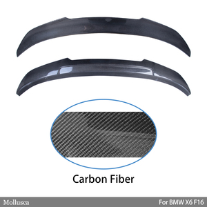For F16/X6M F86 PSM Style Real Carbon Fiber Material <b>Rear</b> <b>Spoiler</b> Trunk Wing 2014-2019 - Product Image 2