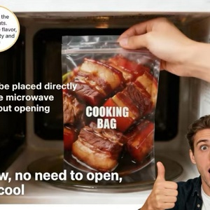 Bolsa de Envasado Estéril de Alta Temperatura para Frijoles Picantes y Sopas Espesas, Dumplings, Wontons, Ravioles, Bolsa Retortable con Marca Personalizada - Product Image 5