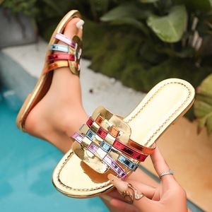 Sandalias Planas de Plataforma con Punta Alta, Ligeras, de Malla, Antideslizantes, Diseño Moderno, Verano, Sexy, Alta Calidad, Zapatos de Mujer - Product Image 2