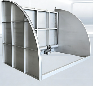 Valvola a Saracinesca Elettrica per Drenaggio, Controllo Inondazioni, Irrigazione e Conservazione dell'Acqua con Riduttore 800W 220V/380V - Product Image 1