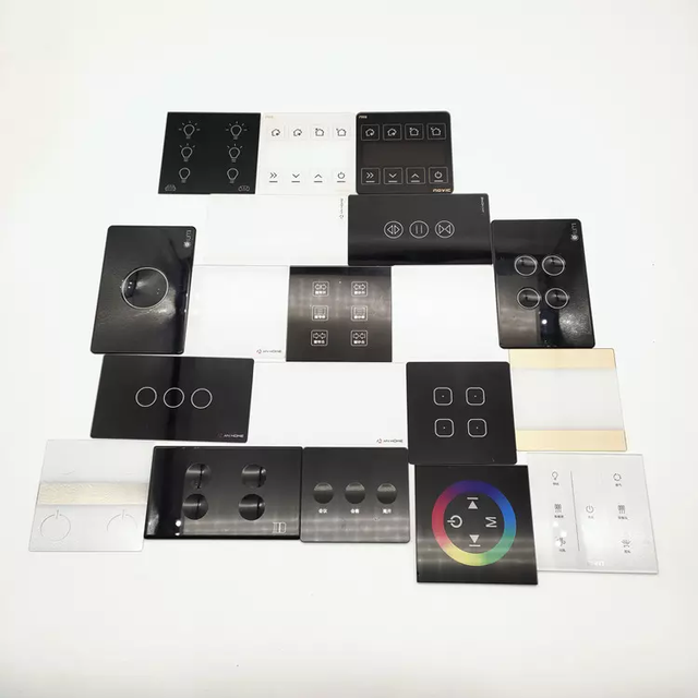 Intelligent Touch Home Appliance Tempered Glass for Touch Panels with Solar Kitchen & Living Room Applications