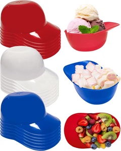 Bols de casque personnalisés pour enfants, casque de Baseball, bols de collation de crème glacée, Mini bols de chapeau, tasses à puces pour enfants pour fournitures de fête 8 oz - Product Image 1