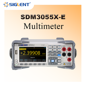 Multimètre Siglent à cinq chiffres et demi SDM3055X-E avec mesure de courant True-RMS 200mV-1000V/AC 200mV-750V 200A-10A Garantie de 6 mois - Product Image 1