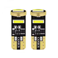 Ampoules LED pour voiture T10 W5W CANBUS 7020 3SMD Super Bright White 6000K 12V Car Reading Interior Lamp Door Trunk License Plate Lights