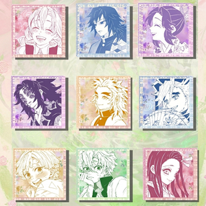 Aimant de réfrigérateur Anime Japonais Tanjiro <span class=keywords><strong>Nezuko</strong></span> Giyu, cadre photo 3D en briques, objet de collection, décoration de chambre mignonne, cadeau pour jeu de table - Product Image 3
