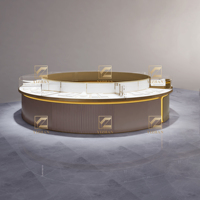 2025 luxe verre bijoux vitrine magasin Vitrine vitrine pour vitrine fabricant Direct bijoux vitrine pour