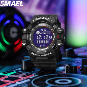 นาฬิกาดิจิตอลเต็มรูปแบบ8050 smael สายพียูกันน้ำ50เมตรมีหลายสีให้เลือก - Product Image 2