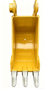 Benna per Mini Escavatore Rinforzata Personalizzata 0.8-7.5 Ton con Attacco a Denti Rinforzato a Doppio Orecchio per Scavo e Paesaggistica, OEM - Product Image 3