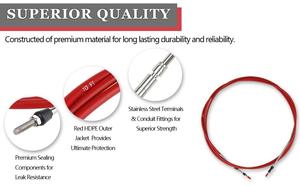 Cable de Control Dometic <span class=keywords><strong>SeaStar</strong></span> tipo 3300/33C Universal para Motor fueraborda Yamaha Honda Teleflex Cable de barco marino - Product Image 6