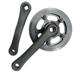 Vélo pliant en alliage d'aluminium BKS Prowheel, <span class=keywords><strong>pignon</strong></span> 130BCD, plateaux 46/56T pour 8/9/10/11 vitesses, longueur de manivelle 170 mm, roue de chaîne - Product Image 4
