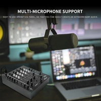 Console de mixage DJ USB série M6, mini amplificateur à écho USB, mixeur numérique professionnel 4 canaux, contrôleur de son DJ, mixeur audio