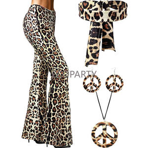 2 Pcs 60s <strong>70s</strong> <strong>Outfits</strong> <strong>for</strong> <strong>Women</strong> Hippie Costume Set Disco Flared Pants 70's Groovy <strong>Outfits</strong> Halloween Party Accessories - Product Image 3