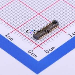 DF40C-40DP-0.4V(51) Board-to-Board & Backplane Connector SMD,P=0.4mm Connector 0.4mm Vertical Mount 2 300mA - Product Image 1