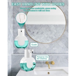 Dispensador de Jabón Automático de Pared con Logotipo Personalizado, Nueva Tendencia, 4 Niveles Ajustables, Recargable por USB - Product Image 3