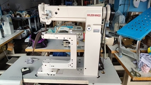 <span class=keywords><strong>Macchina</strong></span> da cucire usata Golden Wheel CS-8900 trasformabile a braccio alto per borse - Product Image 5