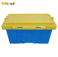 Neue Kunststoff-5-Waben-Transportbox mit Verriegelungsdeckel für Langstroth/Dadant Bienenrahmen – Ideal für den kommerziellen Imkereibedarf und Bienentransport